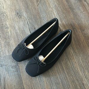 Vionic Klara Knit ballet flat black 9 NWOT